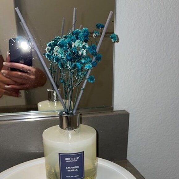 NEW Reed Diffuser Set,3.38 fl oz (100 ml) - Ocean Mist&Sea Salt Oil Diffuser - Picture 6 of 9